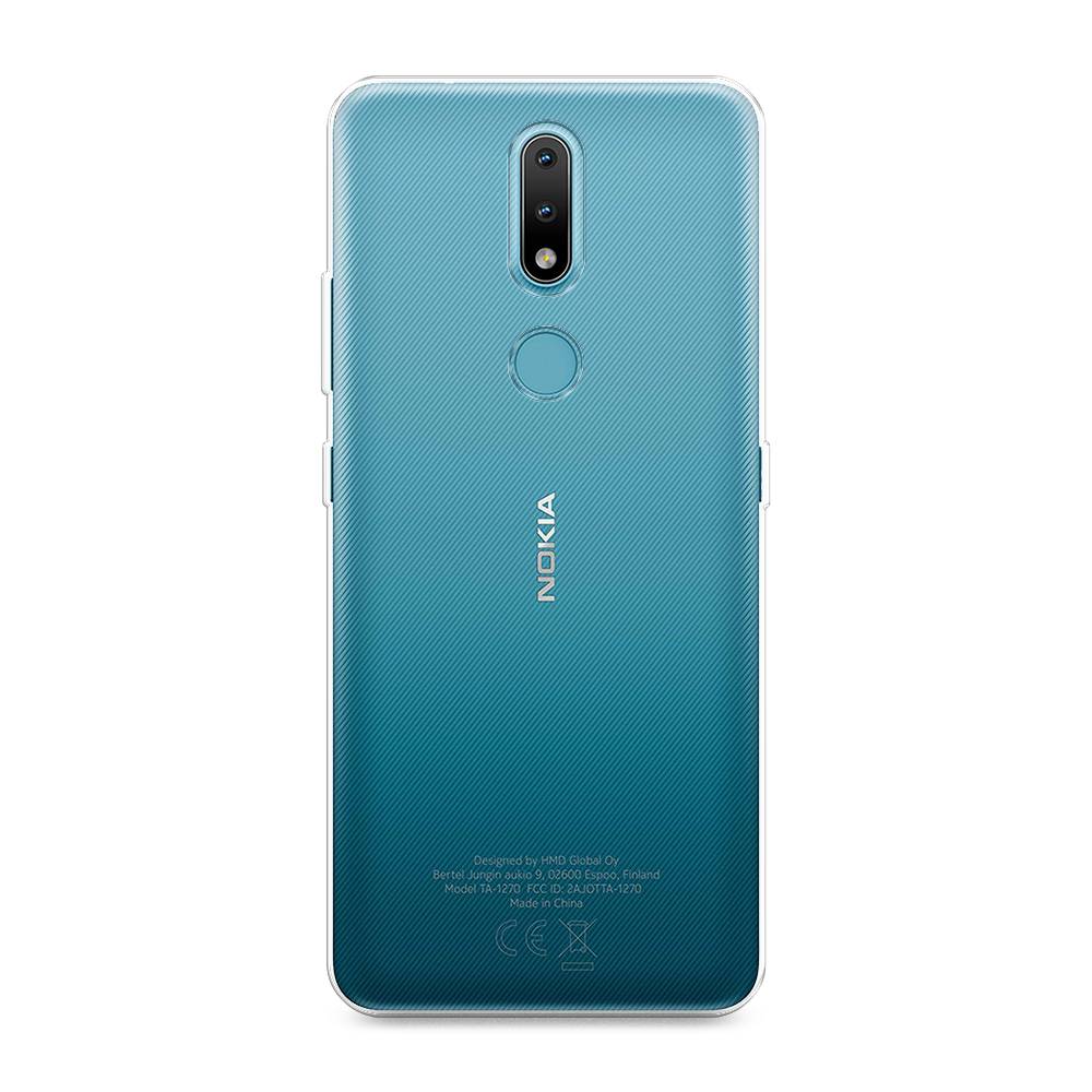

Чехол на Nokia 2.4 прозрачный, 123850-6