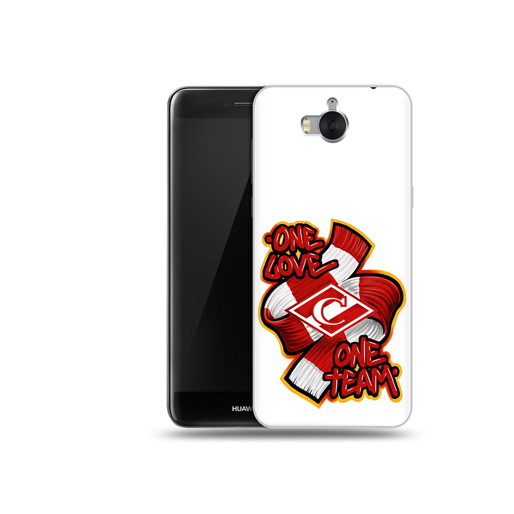 

Чехол MyPads Tocco для Huawei Y5 ФК спарак 1 любовь (PT91582.58.184), Прозрачный, Tocco