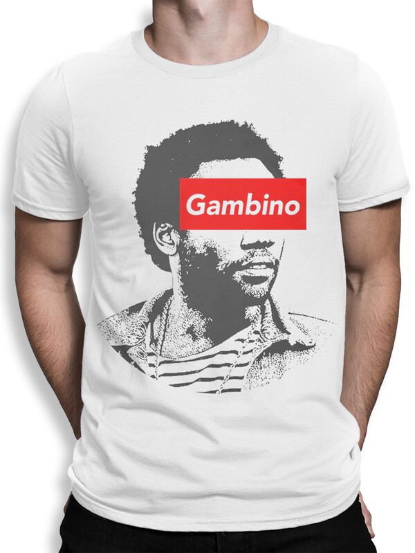 

Футболка мужская Design Heroes Childish Gambino белая L, Childish Gambino