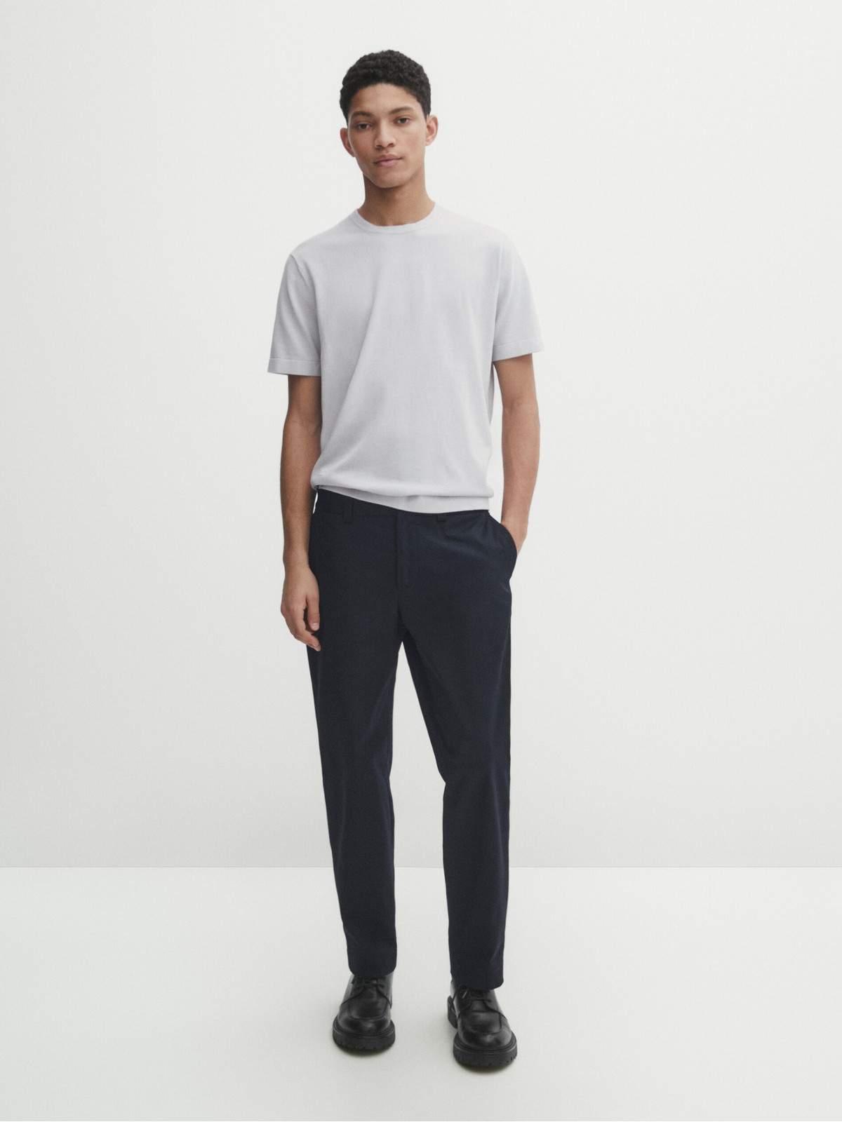 

Футболка мужская Massimo Dutti 0970/303-I2024 белая XL, Белый, 0970/303-I2024