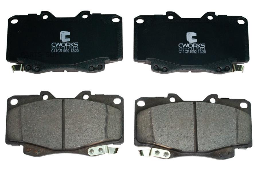 

Тормозные колодки CWORKS передние c11cr1092