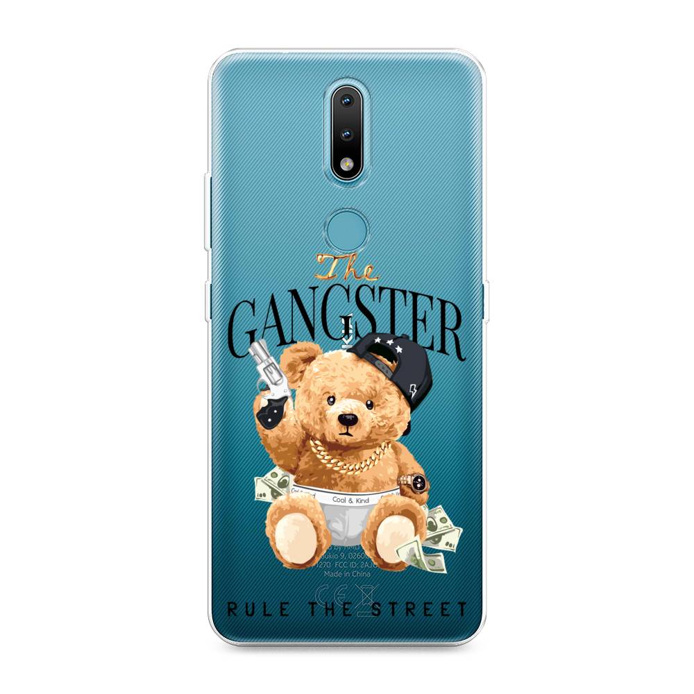 

Чехол на Nokia 2.4 "The Gangster", Бежевый;серый;черный, 123850-6