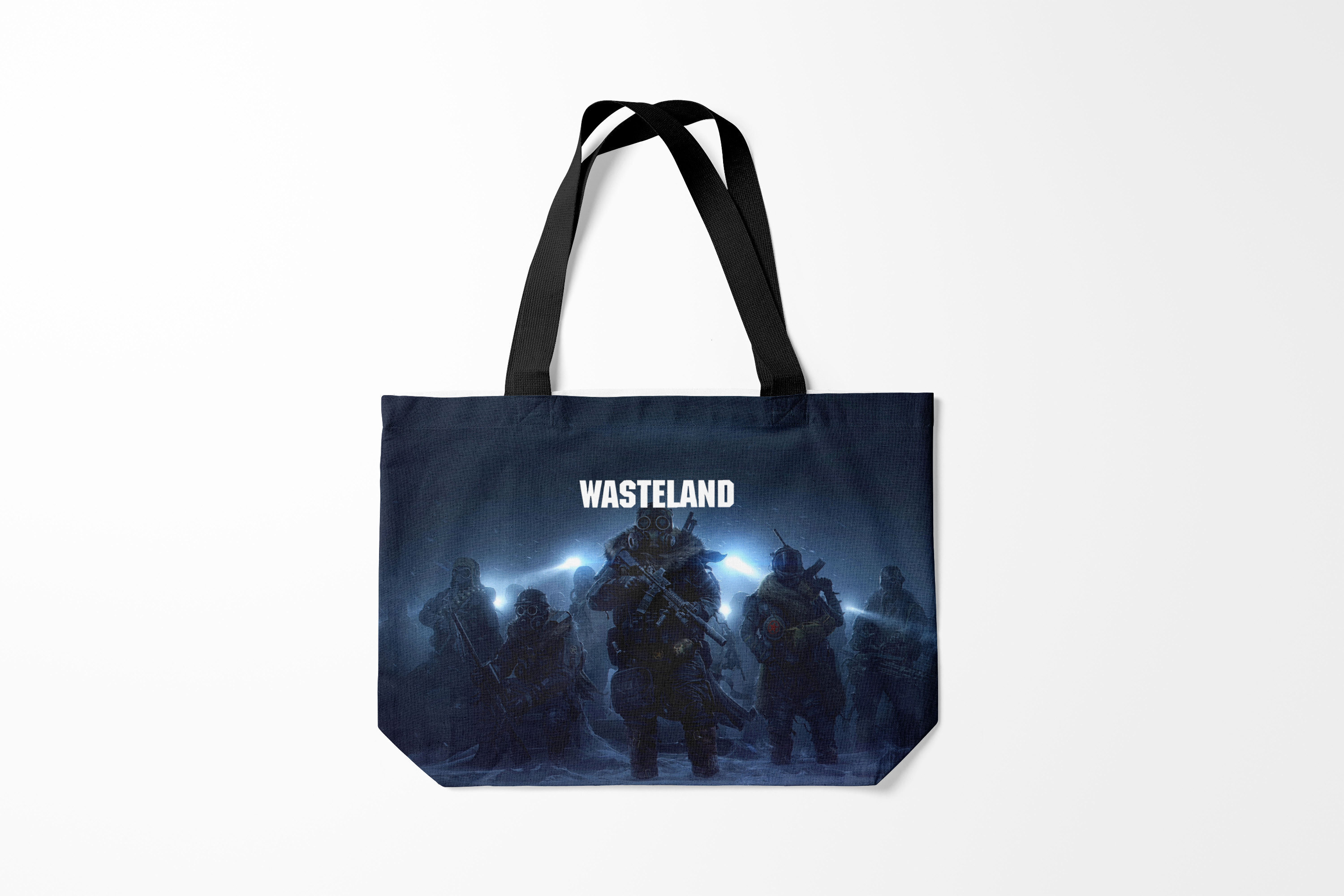 

Сумка шoппер унисекс Burnettie Разные игры Wasteland 3, синий, Разные игры Wasteland 3