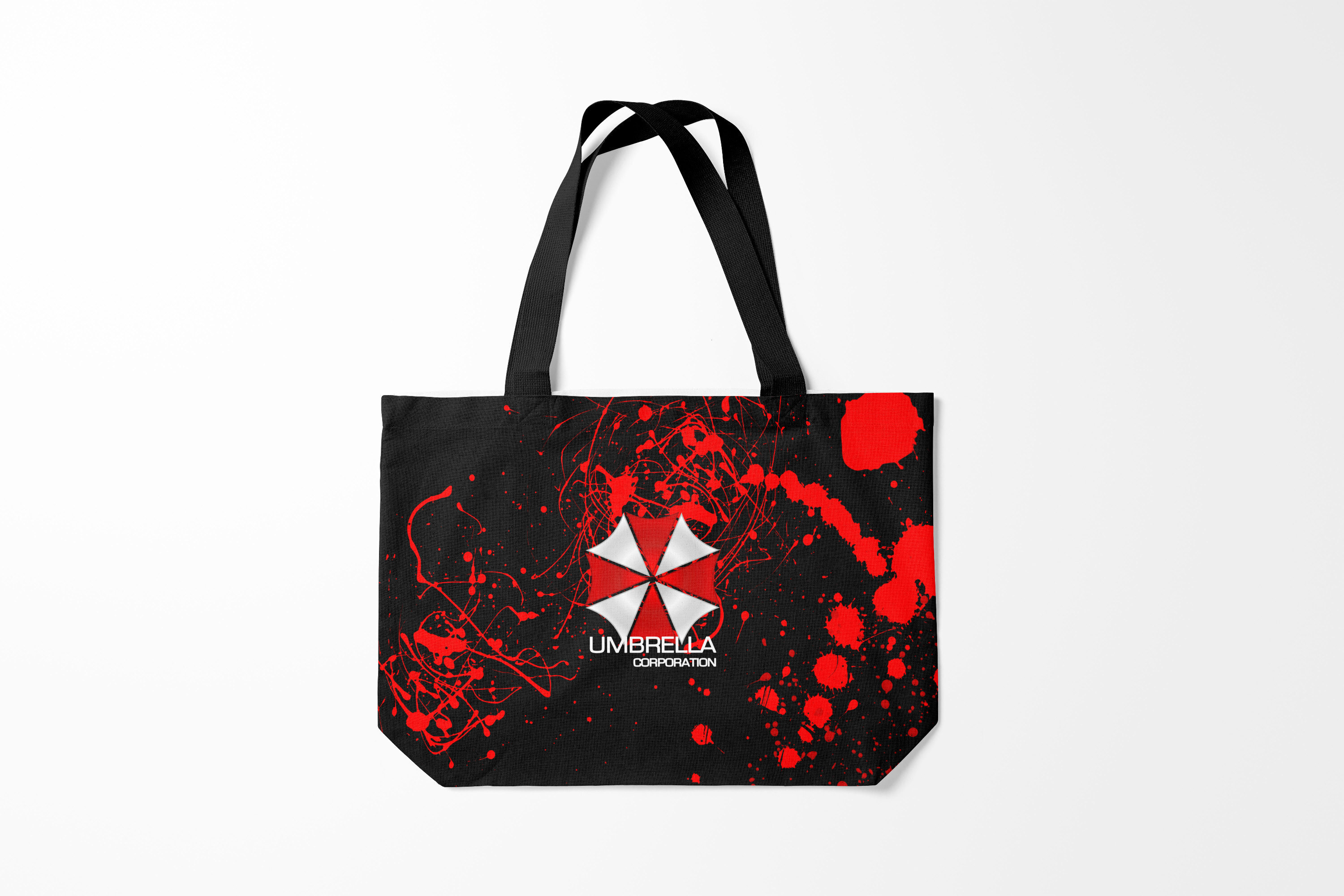 

Сумка шoппер унисекс Burnettie Разные игры UMBRELLA CORP, черный, Разные игры UMBRELLA CORP