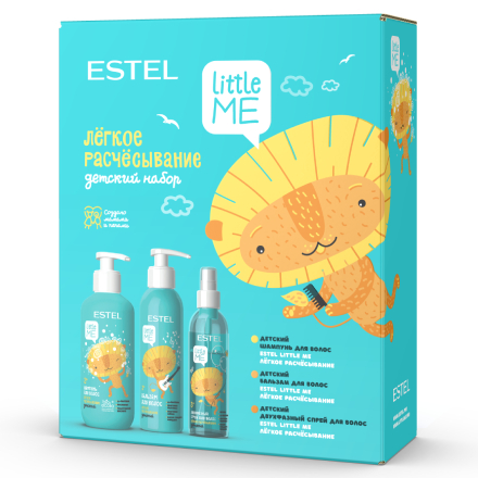 Детский набор ESTEL LITTLE ME Лёгкое расчесывание, шампунь, бальзам, спрей