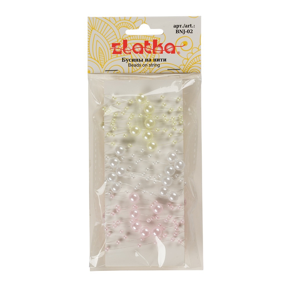 

Zlatka пластик, 5х3 шт, 3,9+-0,05 м, №04, Разноцветный