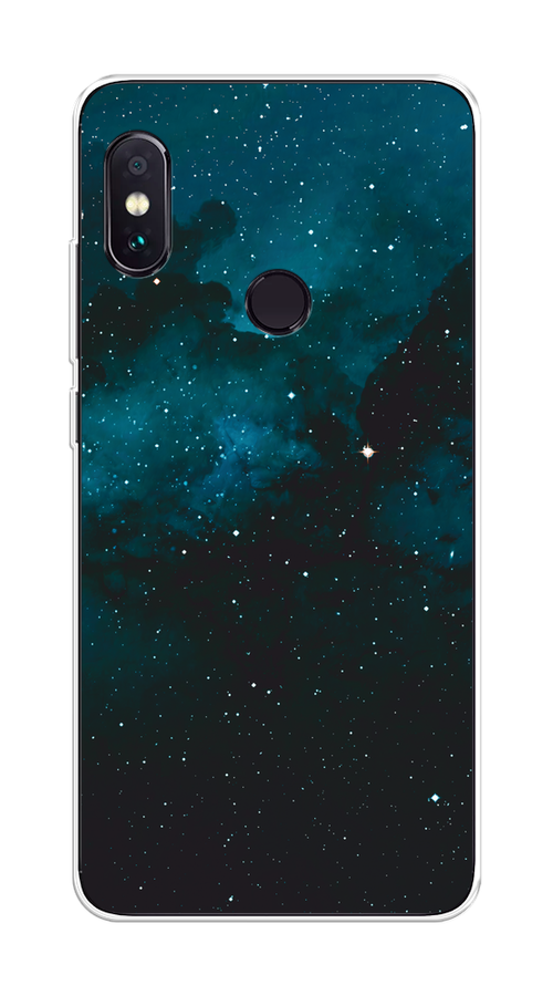 

Чехол на Xiaomi Redmi Note 5/Note 5 Pro "Синий космос", 32750-2