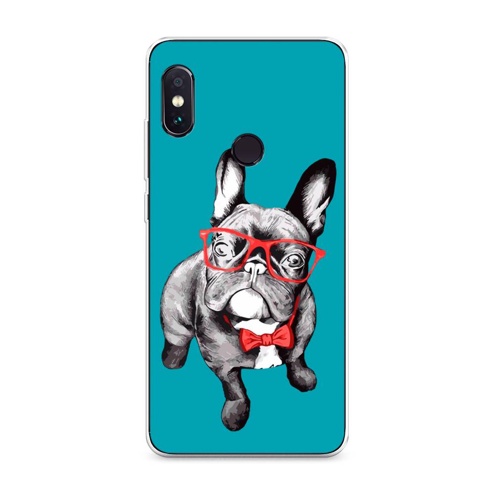 

Чехол на Xiaomi Redmi Note 5/Note 5 Pro "Французский бульдог", 32750-1
