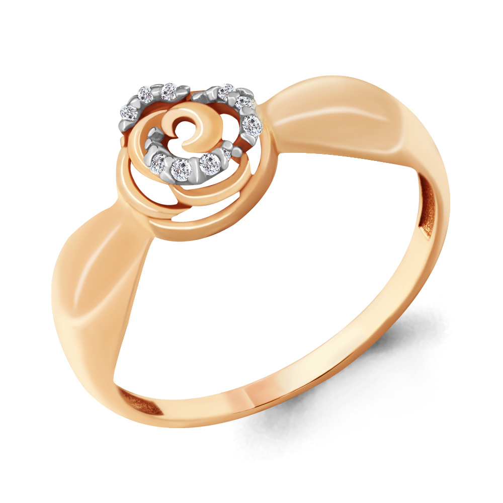 

Кольцо из серебра р. 17 AQUAMARINE 68150А_925_з, 68150А_925_з