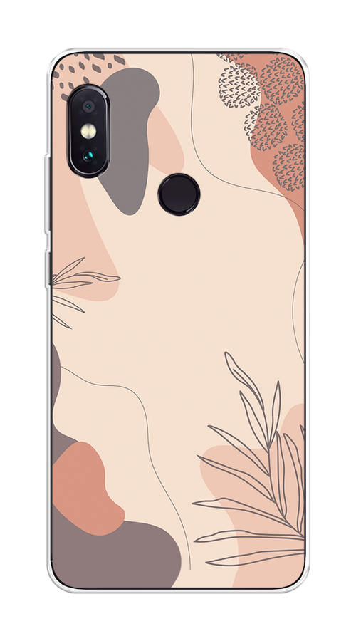 

Чехол на Xiaomi Redmi Note 5/Note 5 Pro "Нюдовые тона", Коричневый;серый, 32750-4