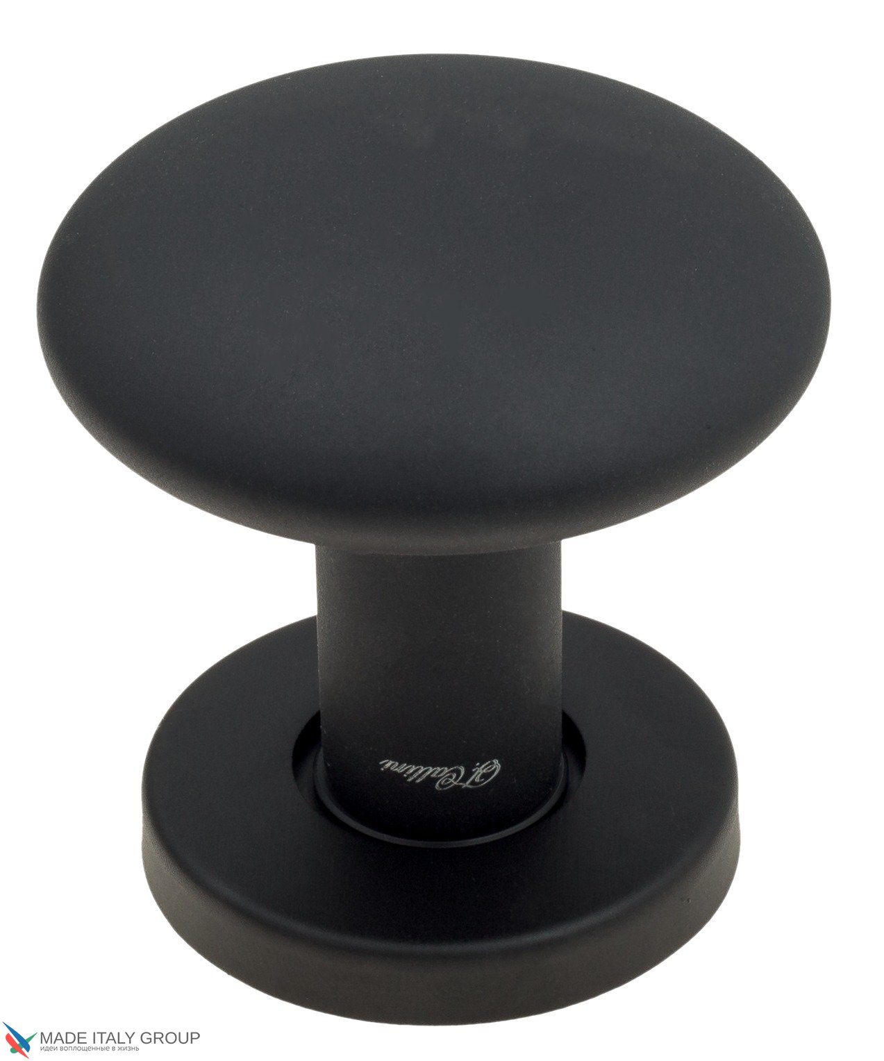 

Ручка дверная кноб поворотная Fratelli Cattini FCT255 P34 d62 NM черный