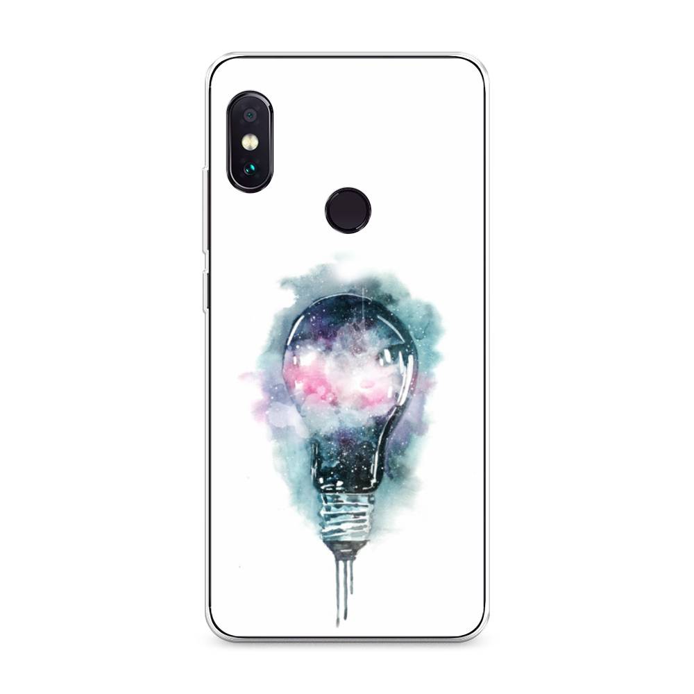 

Чехол на Xiaomi Redmi Note 5/Note 5 Pro "Волшебная лампа", Белый;серый, 32750-4