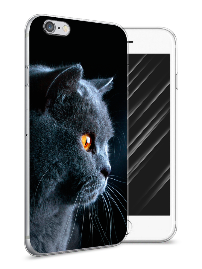 фото Чехол awog на apple iphone 6 / айфон 6 "благородный кот британец"