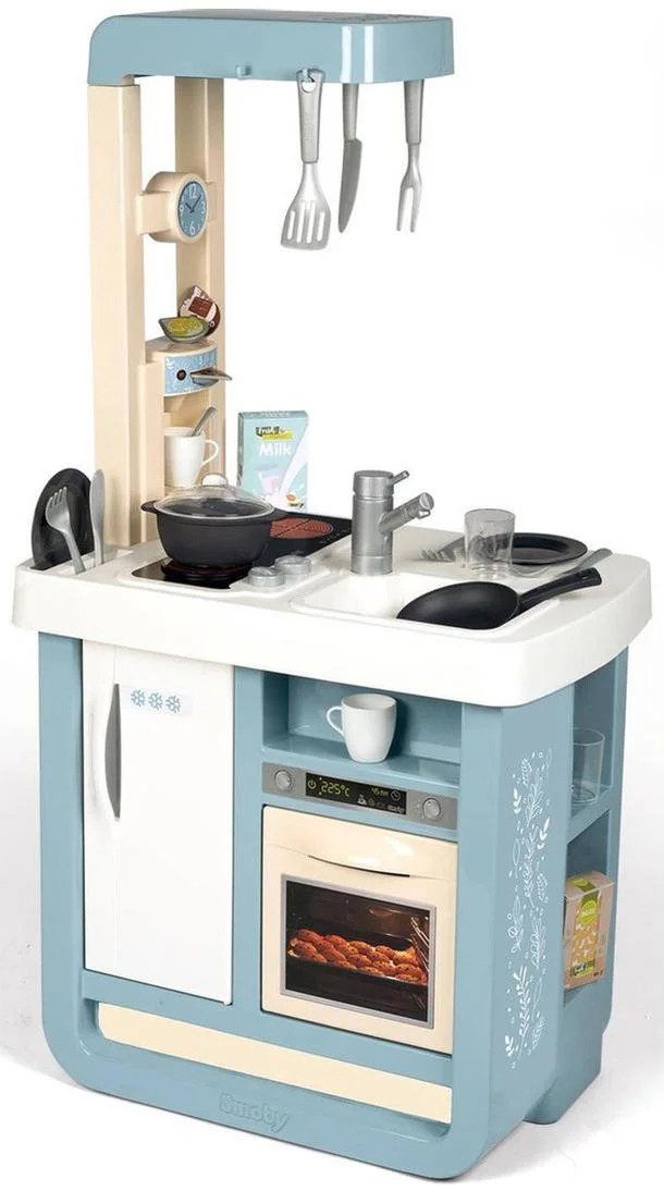 Кухня Smarty электронная Bon Appetit с 23 аксессуарами голубая 310823