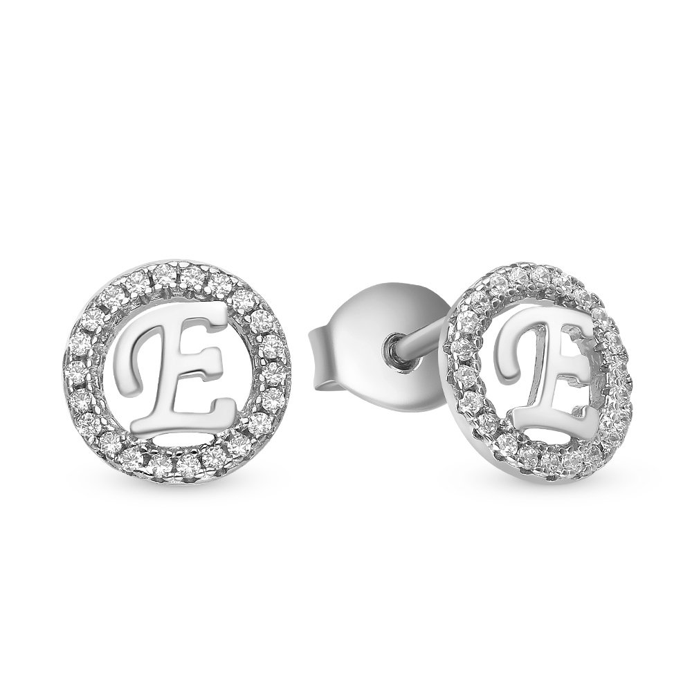 

Серьги из серебра с фианитом 585Gold 902000405, 902000405