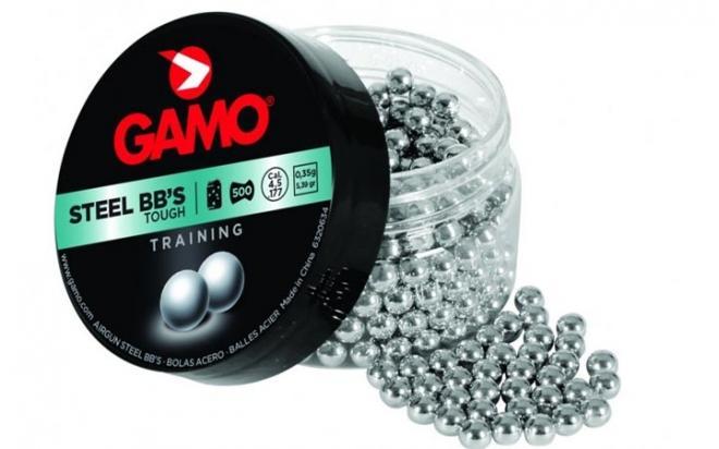 Шарики GAMO BBs стальные 4,5 мм 500 шт.