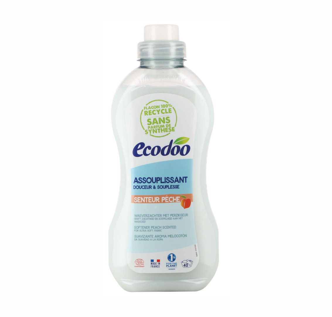Экологический Кондиционер для белья ECODOO с ароматом Персик (1 л)