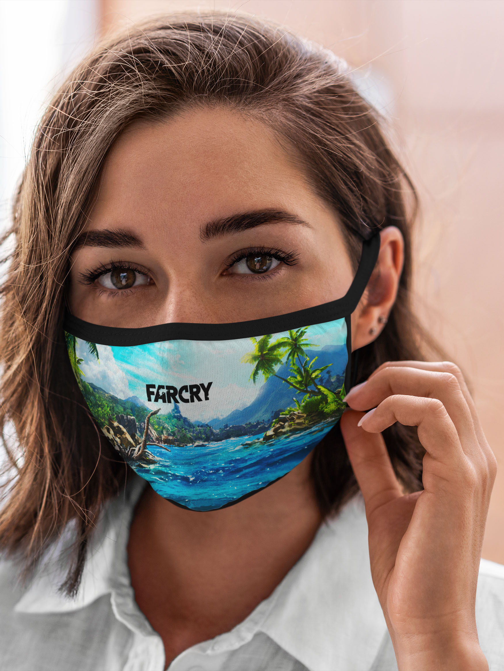 

Многоразовая маска унисекс Burnettie Far Cry Farcry, Разноцветный, Far Cry Farcry