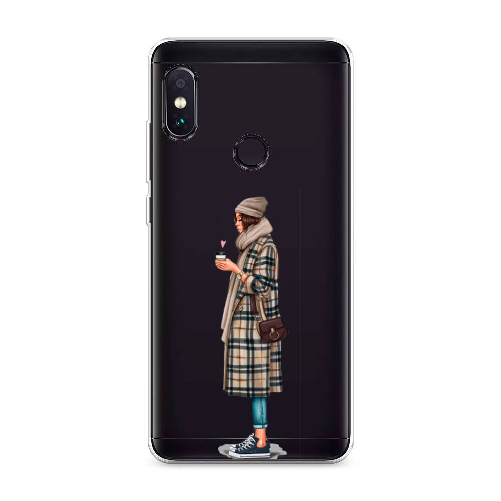 

Чехол на Xiaomi Redmi Note 5/Note 5 Pro "Утренний кофе", Коричневый;бежевый, 32750-6
