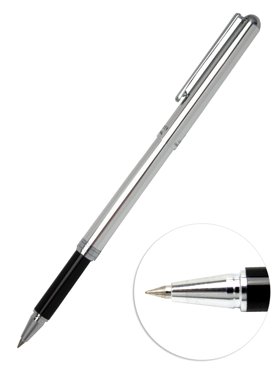 Ручка-роллер подарочная с деревянным футляром 0,5мм OHTO Lyberty черная
