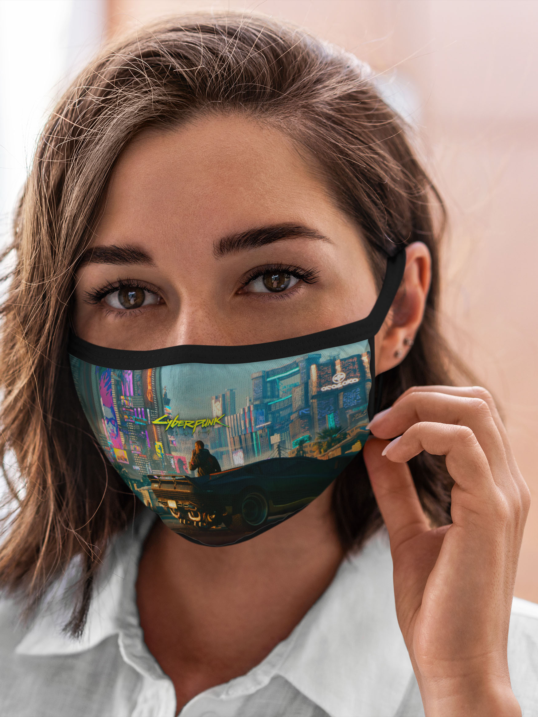 

Многоразовая маска унисекс Burnettie Cyberpunk 2077, Разноцветный, Cyberpunk 2077