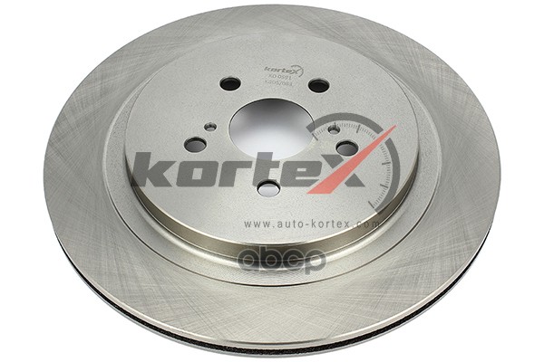 

KORTEX KD0591 Диск торм. LEXUS RX IV 15- зад.