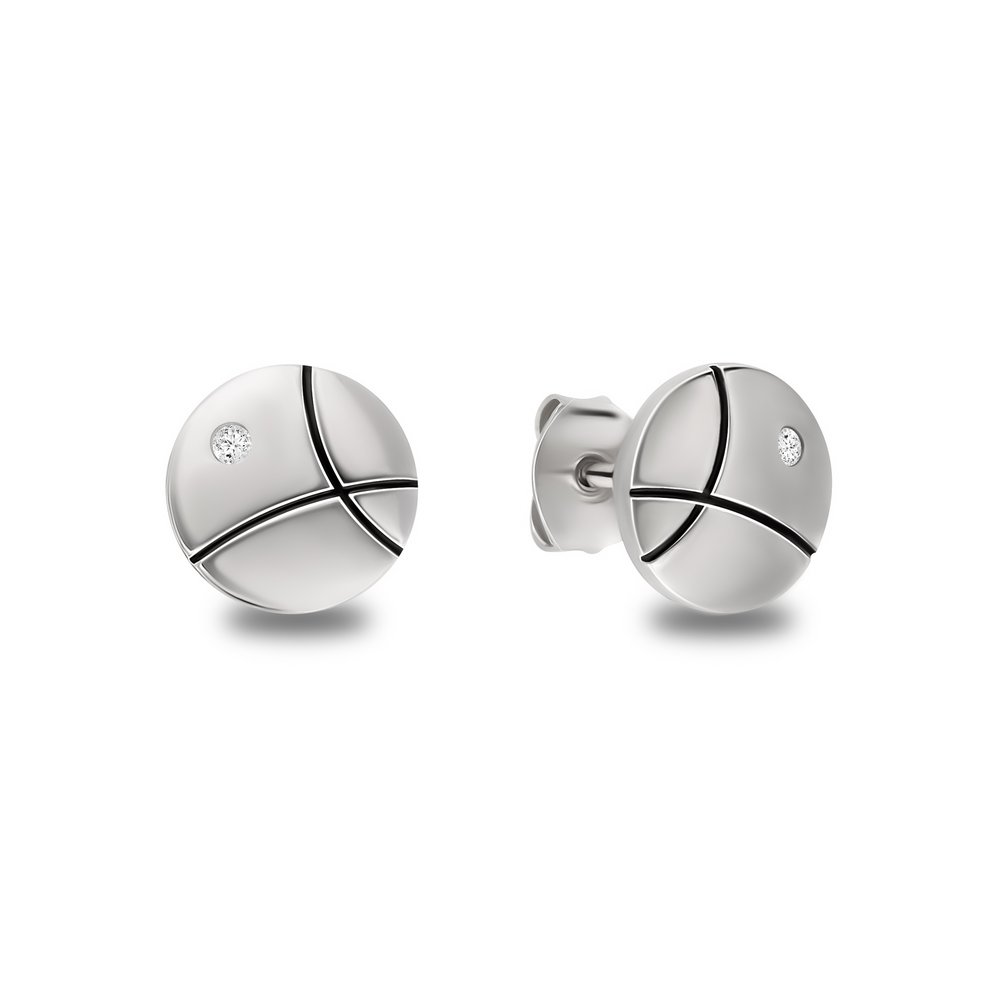 

Серьги из серебра с фианитом 585Gold 702006961, 702006961