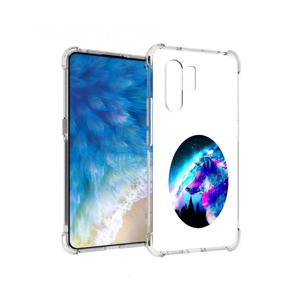 

Чехол MyPads Tocco для Vivo X30 голубой волк (PT142331.408.293), Прозрачный, Tocco
