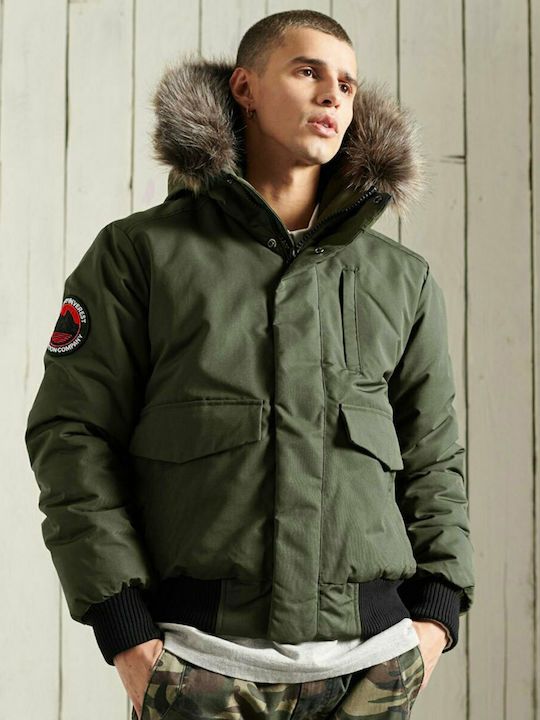 

Бомбер мужской Superdry M5011113A зеленый 3XL, M5011113A