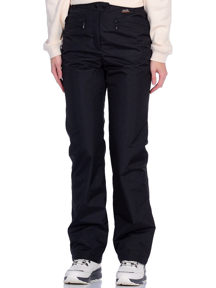 

Брюки женские Maritta 24-4002-10 черные 46 EU, 24-4002-10