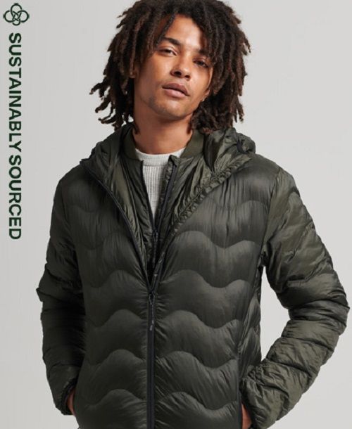 

Куртка мужская Superdry M5011420A зеленая L, M5011420A