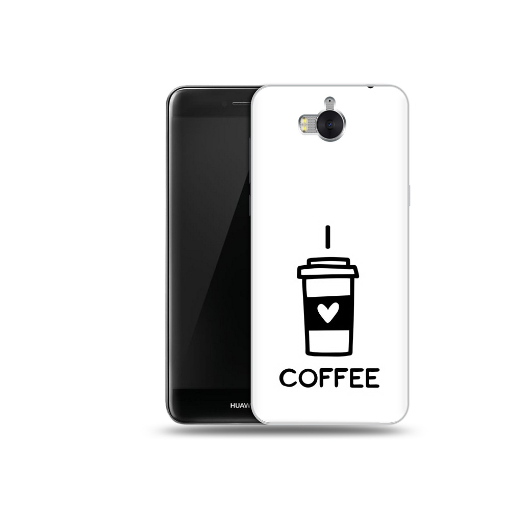 

Чехол MyPads Tocco для Huawei Y5 Я люблю кофе (PT91582.58.206), Прозрачный, Tocco