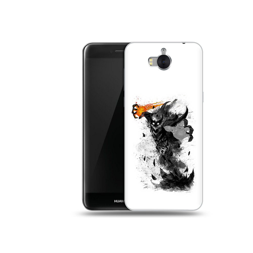 

Чехол MyPads Tocco для Huawei Y5 nevermore черно белый (PT91582.58.21), Прозрачный, Tocco
