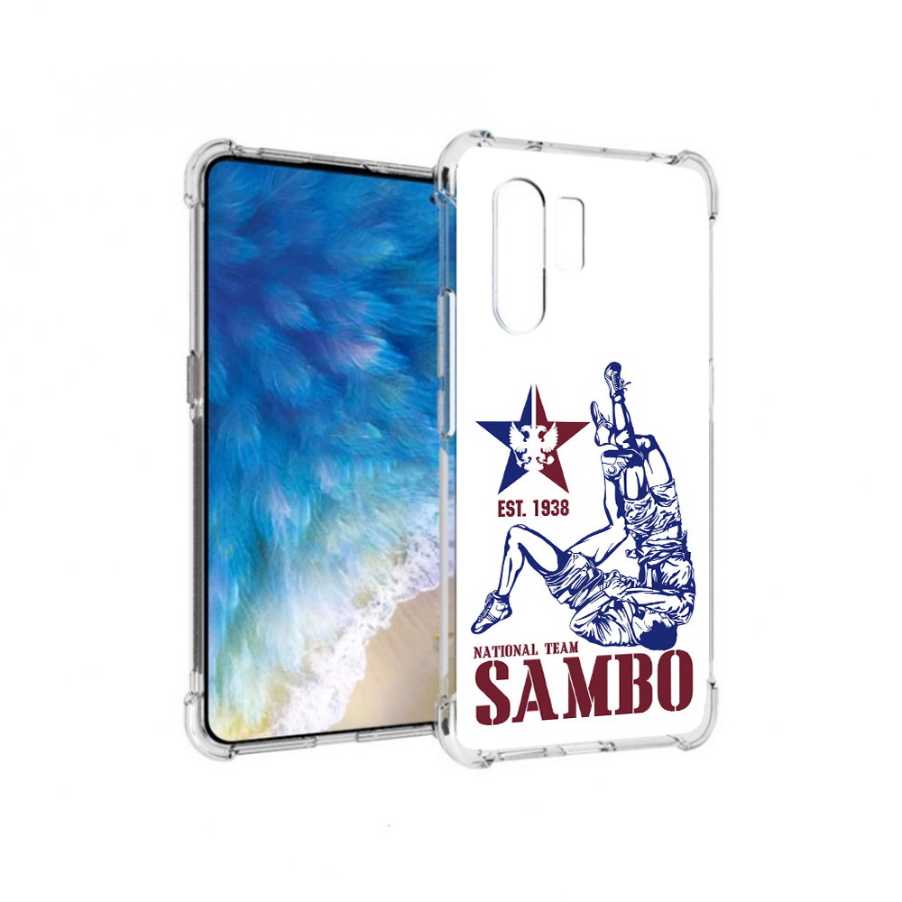 

Чехол MyPads Tocco для Vivo X30 единоборства самбо (PT142331.408.344), Прозрачный, Tocco