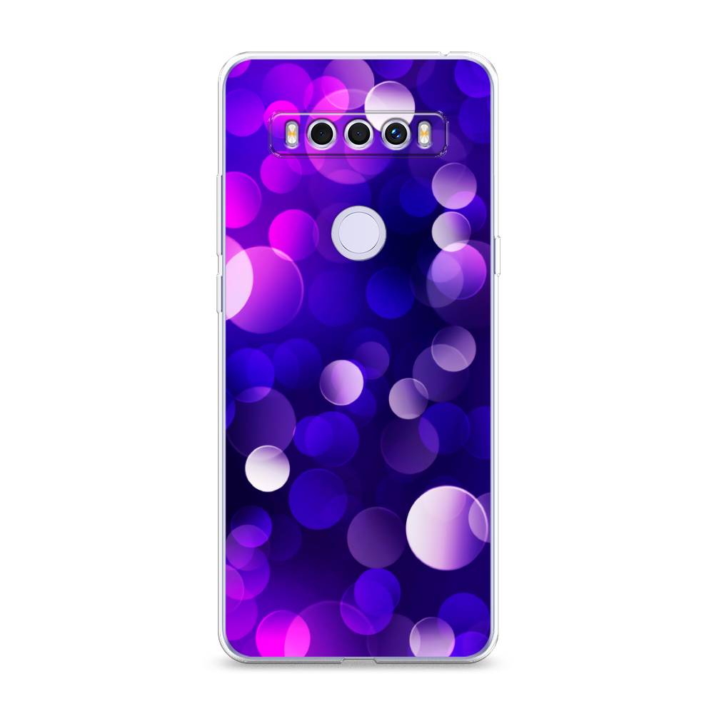 

Чехол для TCL 10 SE "Абстракция 27", Фиолетовый, 290150-3