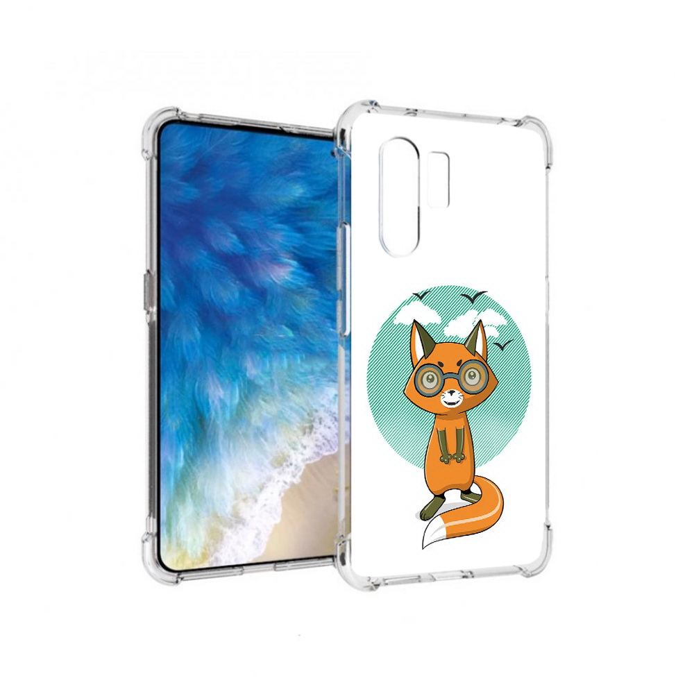 

Чехол MyPads Tocco для Vivo X30 задумчивая лиса (PT142331.408.348), Прозрачный, Tocco