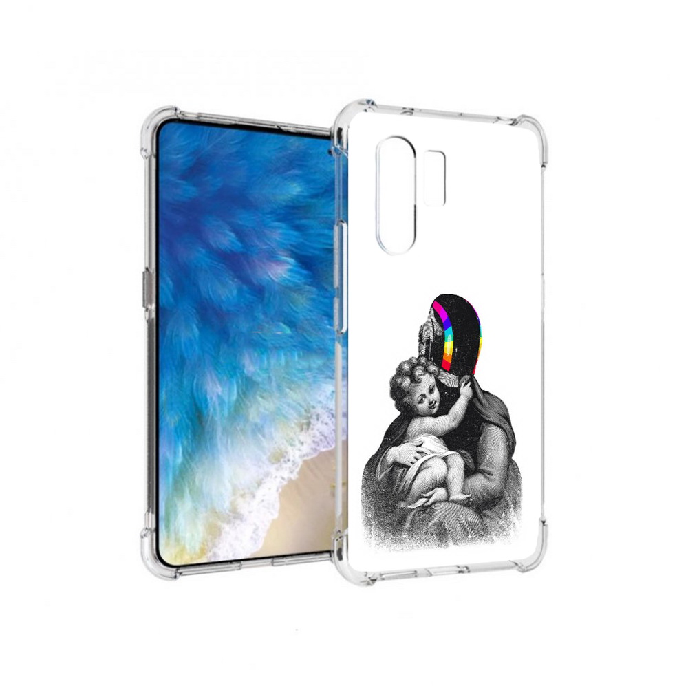 

Чехол MyPads Tocco для Vivo X30 защитник в шлеме (PT142331.408.350), Прозрачный, Tocco