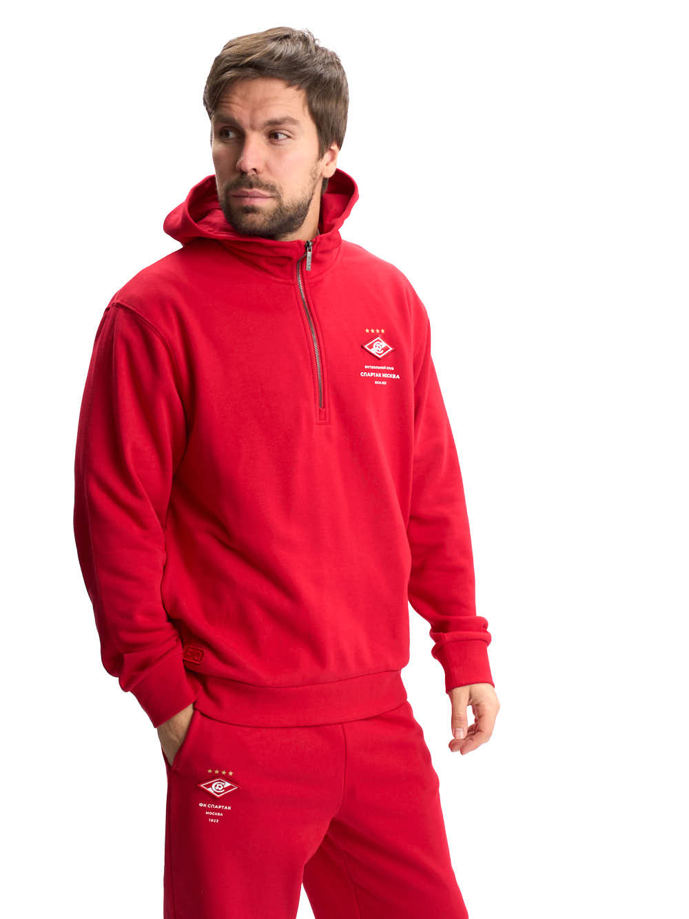 

Худи мужское Atributika&Club 111430 красное 2XL, Красный, 111430