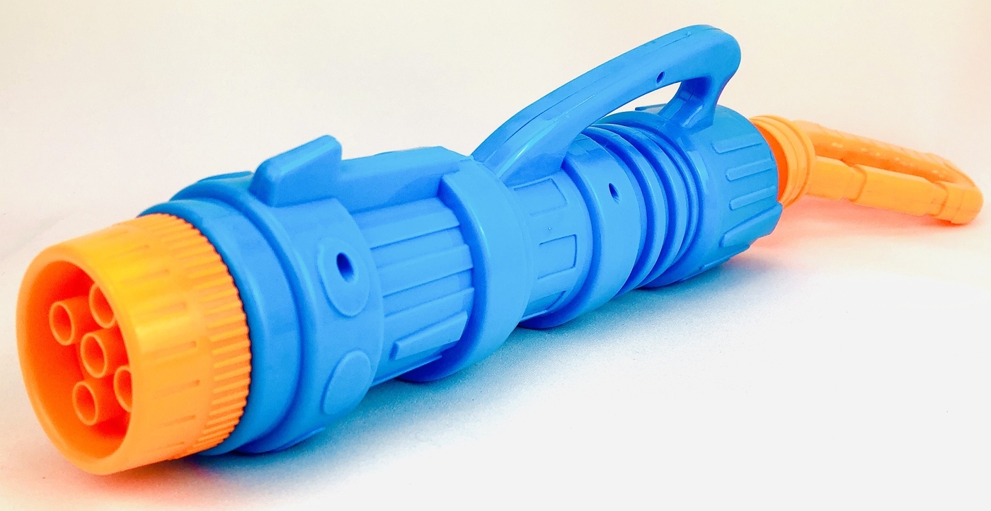 Водный пулемет Water Game Water Canon голубой 108105(игрушка) тонер картридж canon 040c 0458c001 голубой 5400стр для canon lbp 710 712