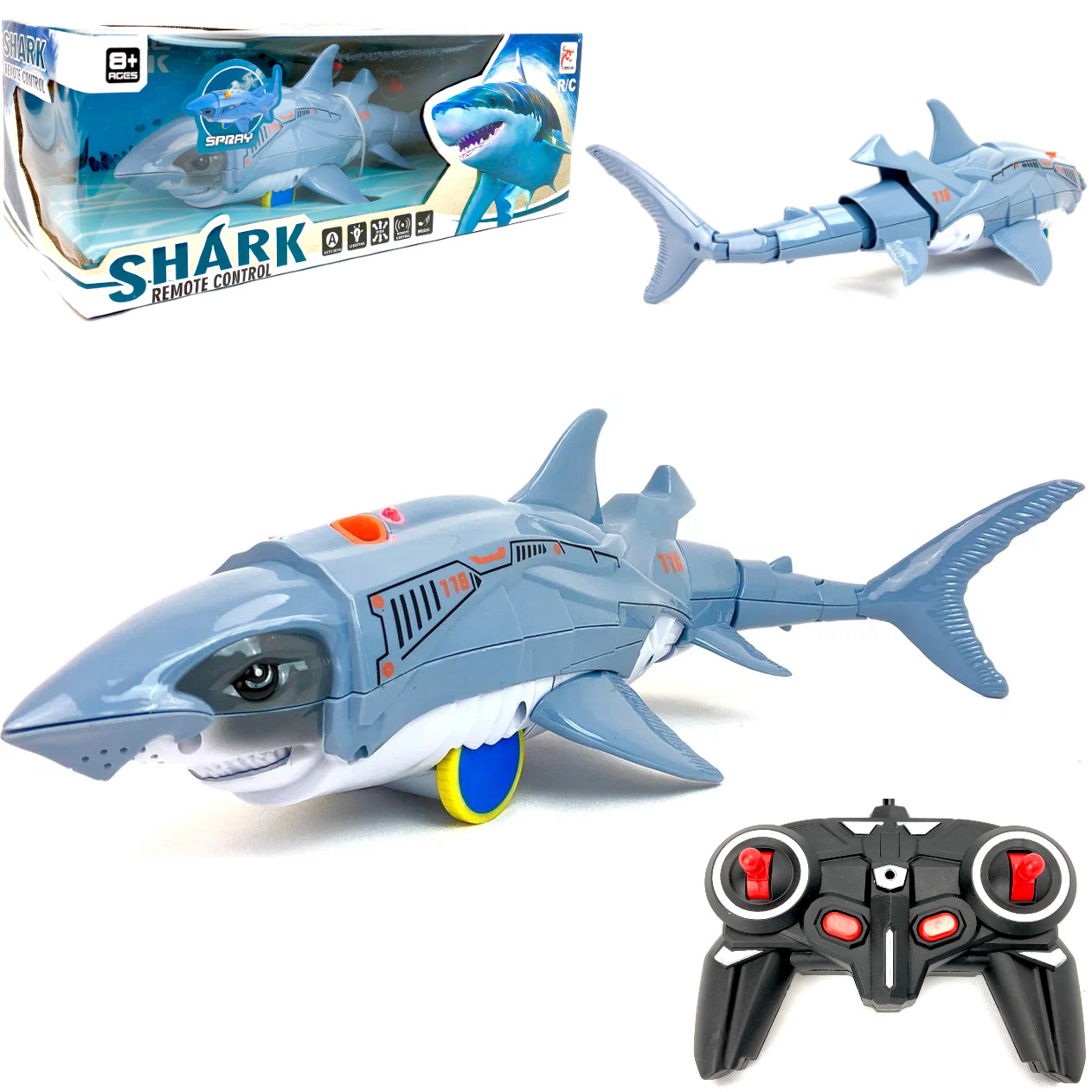 фото Интерактивный радиоуправляемый робот-акула zhorya shark 109653