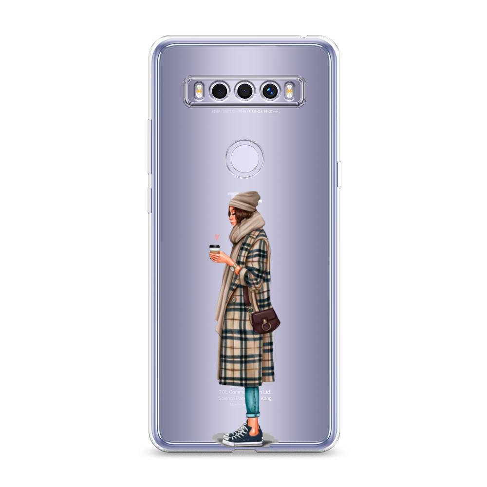 

Чехол для TCL 10 SE "Утренний кофе", Коричневый;бежевый, 290150-6