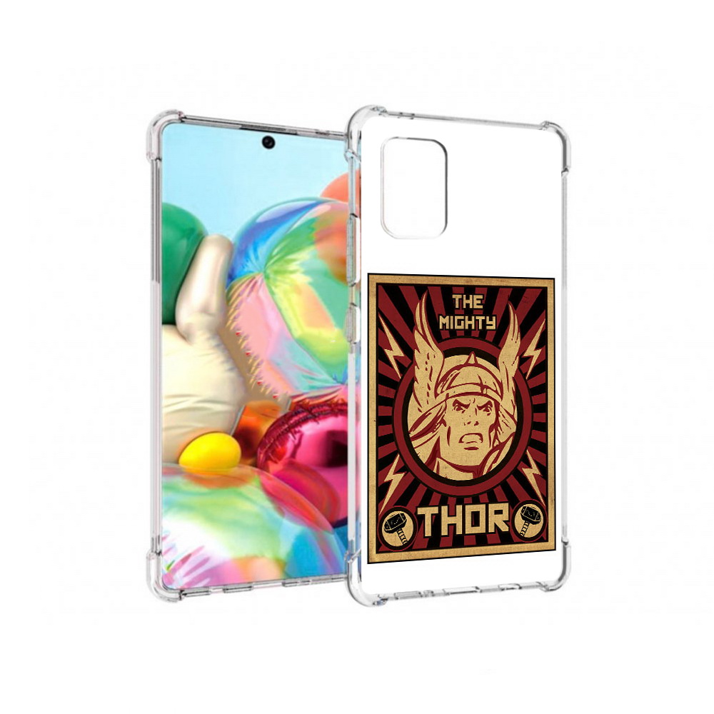 

Чехол MyPads Tocco для Samsung Galaxy A71 тор лицо (PT226912.529.646), Прозрачный, Tocco
