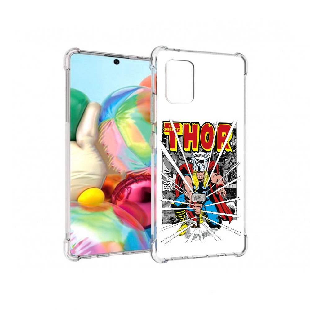 

Чехол MyPads Tocco для Samsung Galaxy A71 тор рисунок (PT226912.529.647), Прозрачный, Tocco