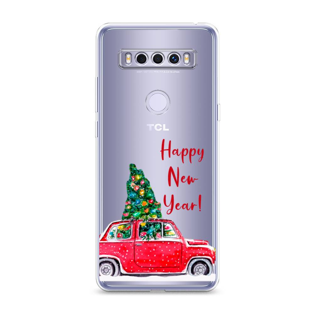 

Чехол для TCL 10 SE "Happy New Year", Красный;зеленый, 290150-5