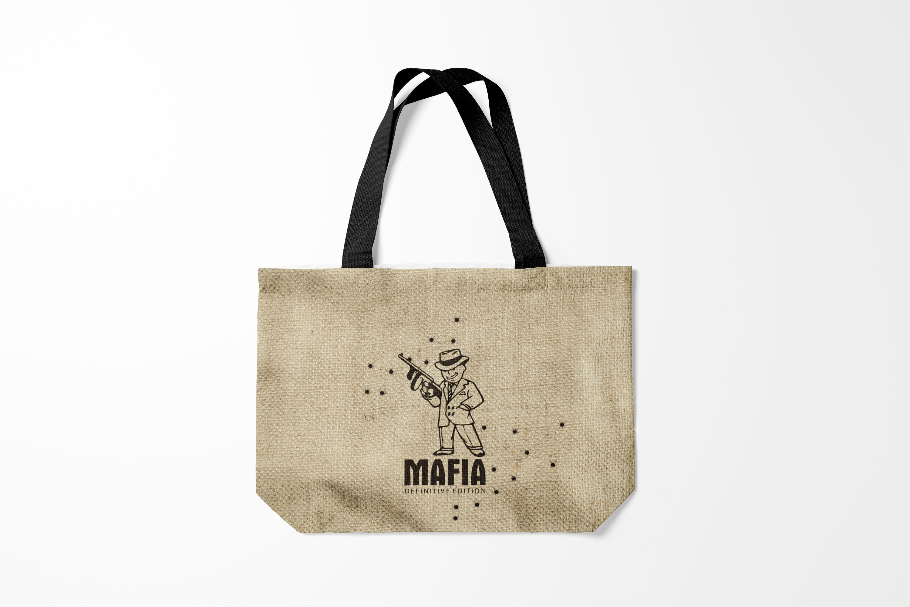 

Сумка шoппер унисекс Burnettie Разные игры Mafia 2, бежевый, Разные игры Mafia 2