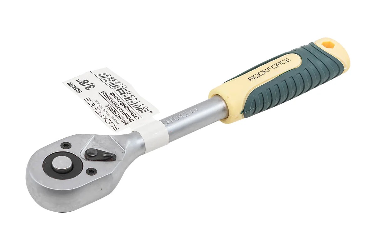 

Ключ Трещотка 3/8" 45 Зубов 205Мм Реверсивная С Резиновой Ручкой Rockforce Rf-80232W