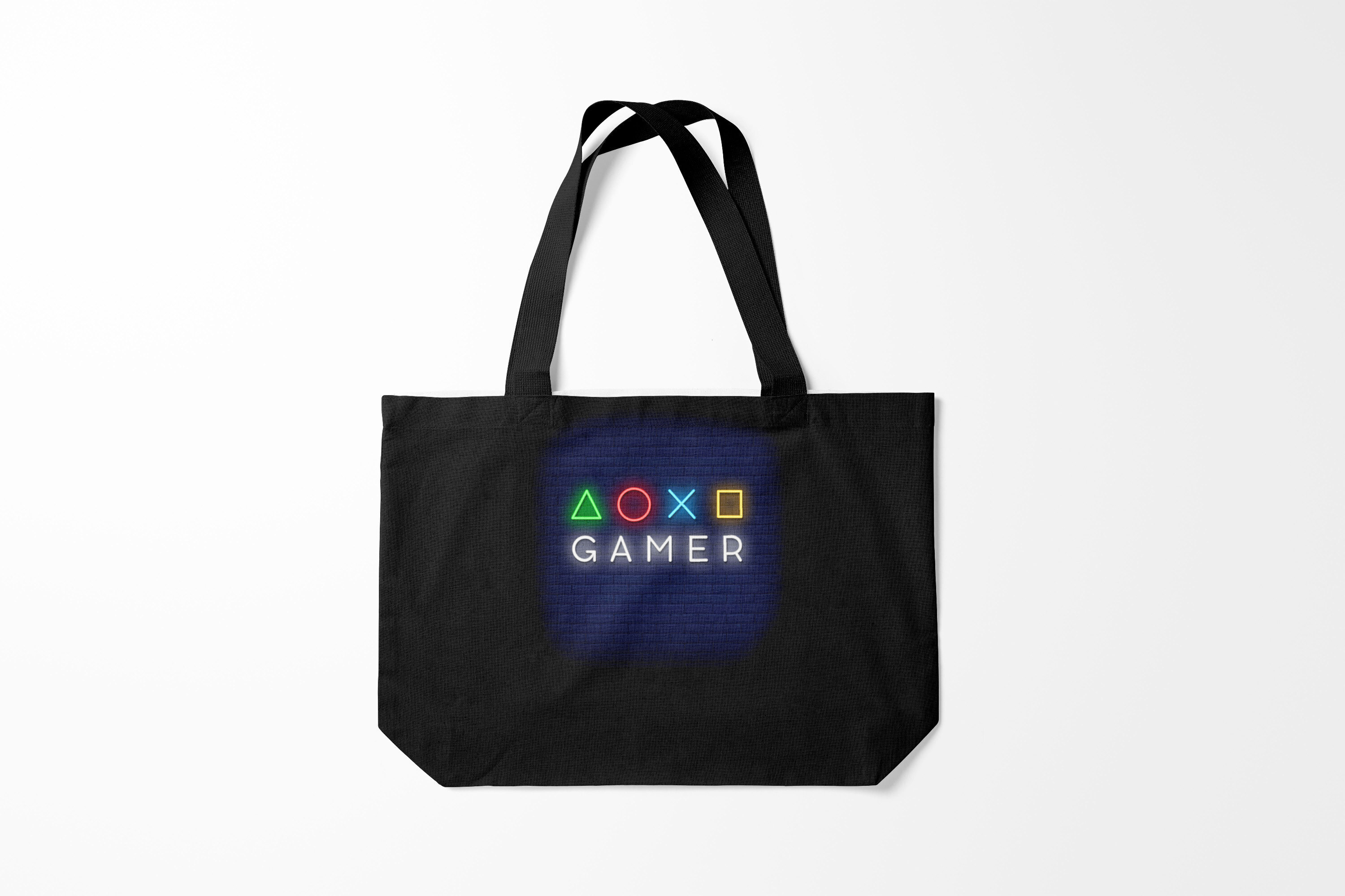 

Сумка шoппер унисекс Burnettie Разные игры Doxo Gamer, черный, Разные игры Doxo Gamer