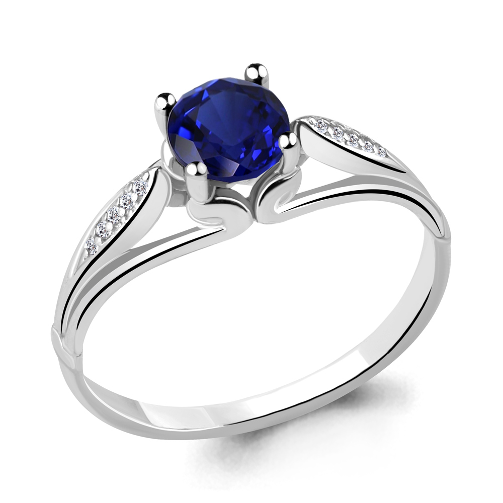 

Кольцо из серебра р. , AQUAMARINE 63974Б_925_р, 63974Б_925_р