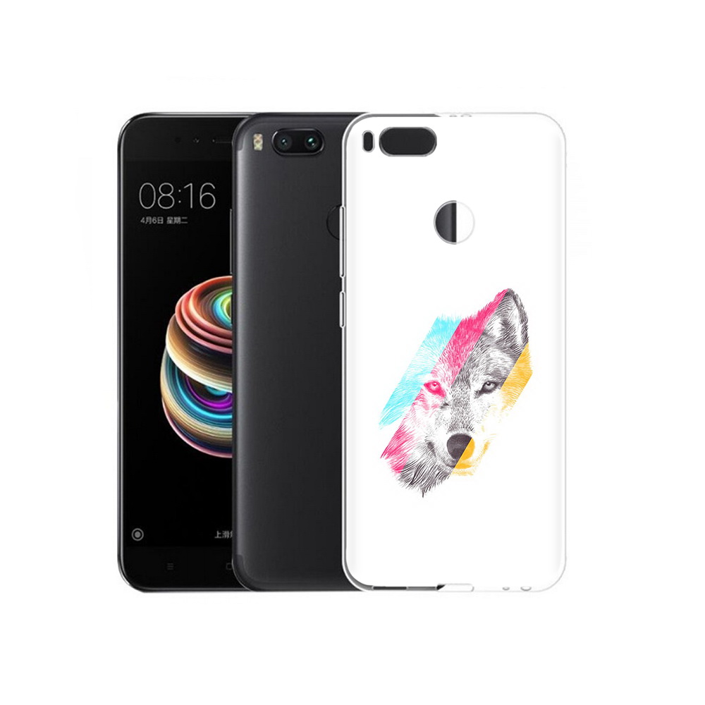 

Чехол MyPads Tocco для Xiaomi Mi 5X волк градиент (PT75177.336.268), Прозрачный, Tocco