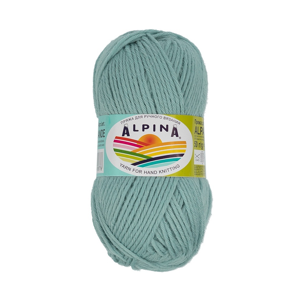 

Alpina Alpaca Grande, 4 шт по 50 г, 118 м, 08 голубой